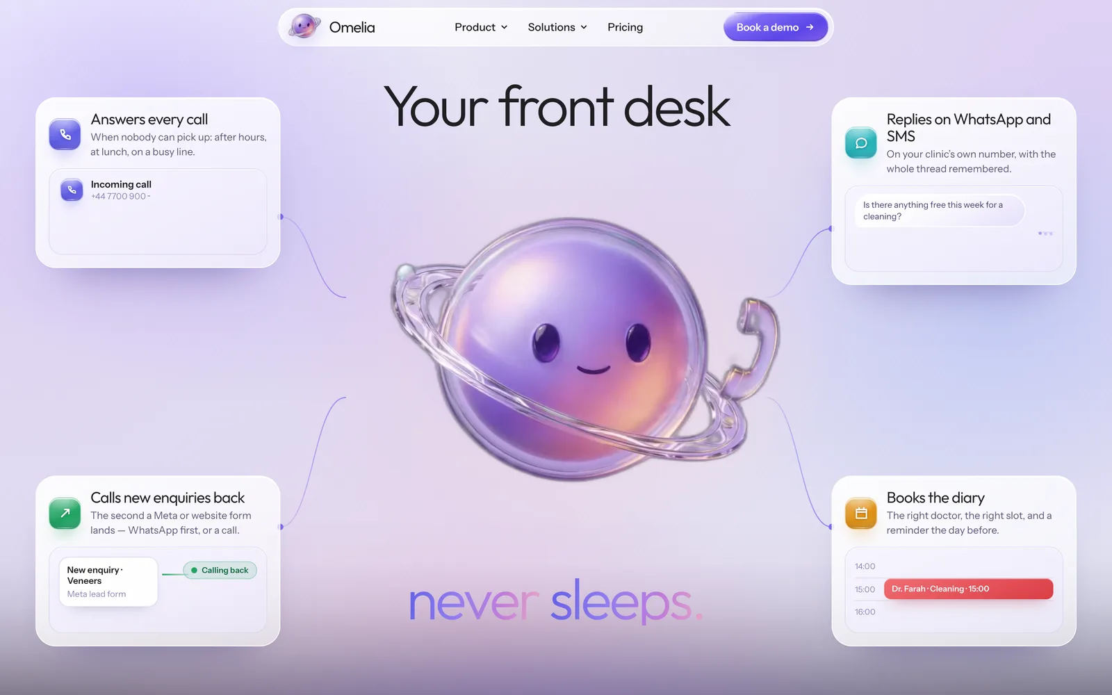 Omelia website